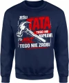 Jeśli Tata Tego Nie Naprawi młotek humor Męska bluza 