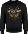 Myśliwy jeleń góry dzika natura leśny klimat Męska bluza 
