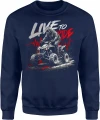 Quad ATV Off Road Live To Ride Męska bluza 