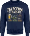 Zalecenia Lekarskie Grill Ogród Relaks  Męska bluza 