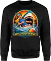 Myśl pozytywnie shark beach summer holiday Męska bluza 