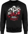 Polska Walcząca symbol PW duma wolność Męska bluza 