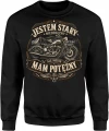 Jestem stary ale motor mam potężny  Męska bluza 