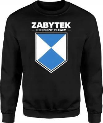 Zabytek Chroniony Prawem Rocznik Klasyk Legendarny Wiek Męska bluza
