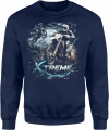 Extreme motocross motocykle dirt bike offroad Męska bluza 
