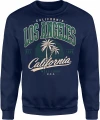 Los Angeles California palm summer holidays Męska bluza 