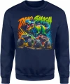 Dinozaur monster truck rajd terenowy t rex Męska bluza 