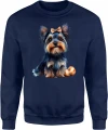 Yorkshire Terrier York Piesek Słodki Pupilek Męska bluza 