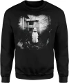 Mroczny Królik Opuszczony Dom Creepy Rabbit Męska bluza 