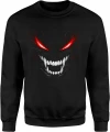 Demoniczne Oczy horror potwór red eyes halloween Męska bluza 