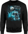 Trucker's Way of Life ciężarówka orzeł Męska bluza 