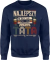 Najlepszy Tata Kaseta Best Dad Limited Edition Męska bluza 