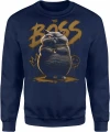 Boss kot gangster złoty łańcuch Męska bluza 