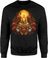 Medytacja tygrysy buddyzm mandala Męska bluza 