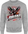 Polska Koszykówka Orzeł Reprezentacja Narodowa Kibic Męska bluza 