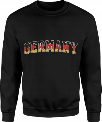 Germany flaga Niemiec europejski styl  Męska bluza