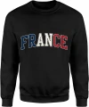 France flaga Francji europejski kibic paris Męska bluza 