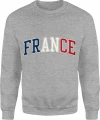 France flaga Francji europejski kibic paris Męska bluza 