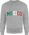 Mexico flaga Meksyk latino fiesta wakacje Męska bluza 