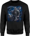 Wiking berserker wilk Fenrir wąż nordycki Męska bluza 