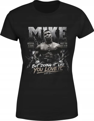 Mike Tyson boks legenda sport mistrz ringu Damska koszulka
