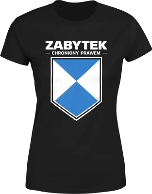 Zabytek Chroniony Prawem Rocznik Klasyk Legendarny Wiek Damska koszulka