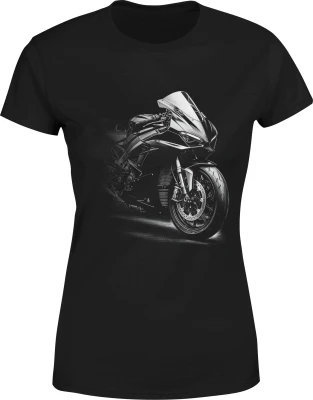 Motocykl Sportowy Ścigacz Szybkie Maszyny Dwa Koła Damska koszulka
