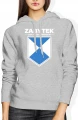 Zabytek Chroniony Prawem Rocznik Klasyk Legendarny Wiek Damska bluza z kapturem 