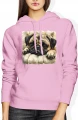 Mops pies puppy cute dog lovers Damska bluza z kapturem 