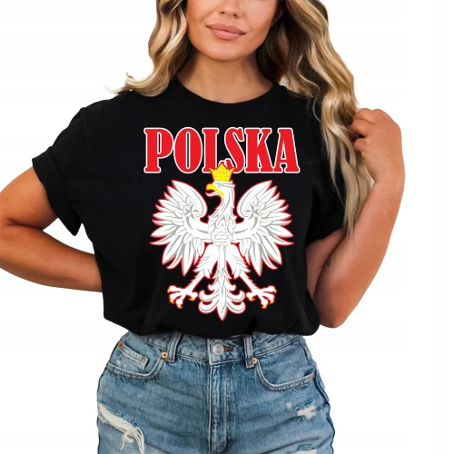 Kibica Polska Orzeł Damska koszulka 