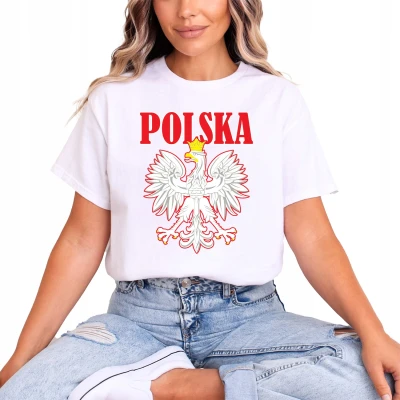 Kibica Polska Orzeł Damska koszulka