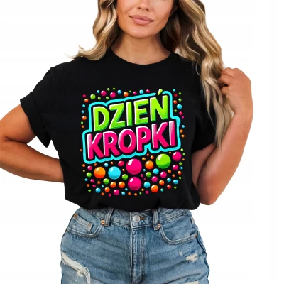 Koszulka w kropki damska na Dzień Kropki