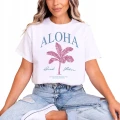 Koszulka hawajska Aloha damska 