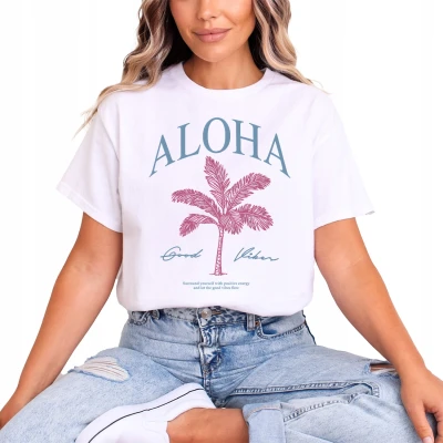 Koszulka hawajska Aloha damska