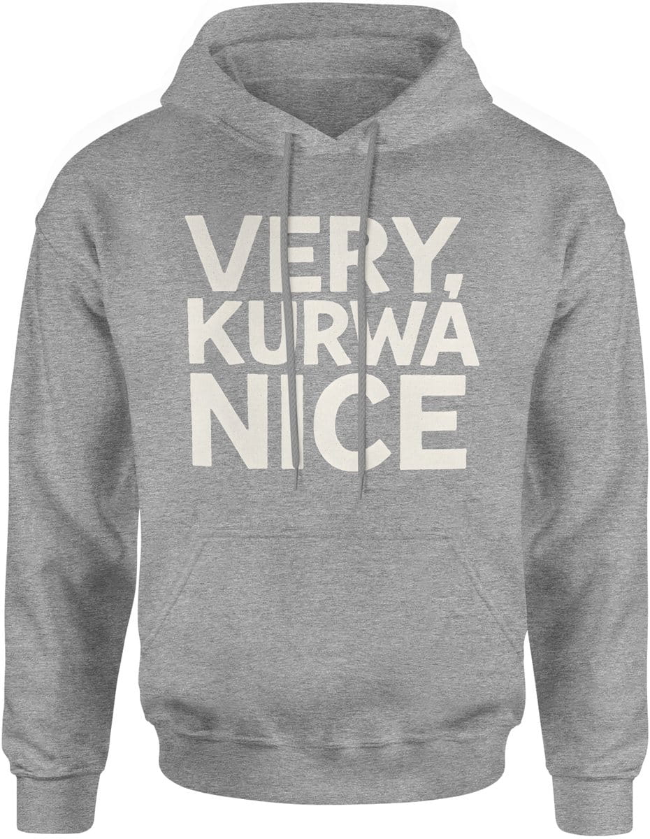 Bluza Very Kurwa Nice M ska Z Kapturem Escobart